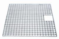 Afdekrooster metaal vk l80b80cm Ubbink - Ubbink