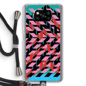 Skew Blush 2: Xiaomi Poco X3 NFC Transparant Hoesje met koord