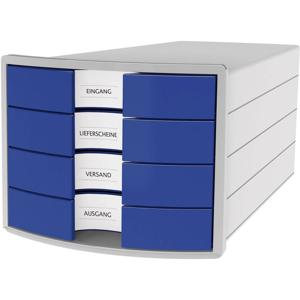 HAN IMPULS 2.0 1012-14 Ladebox Lichtgrijs DIN A4, DIN C4 Aantal lades: 4