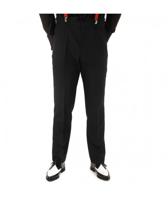 Drainpipe Trousers, Black-38/31 | 42% korting