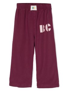 Bobo Choses pantalon droit à logo imprimé - Violet