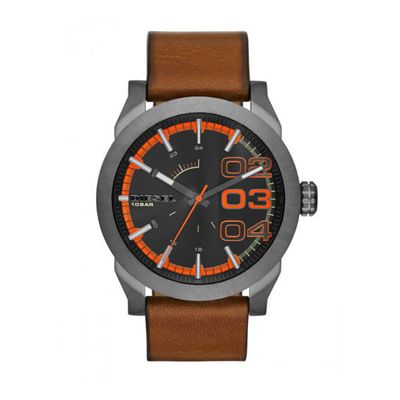 Horlogeband Diesel DZ1680 Leder Bruin 24mm