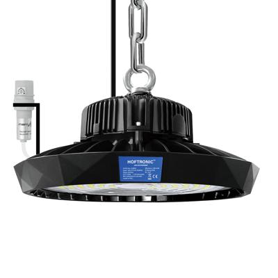 Saturn LED High Bay met daglichtsensor - Dimbaar - 90 Watt 17.100 lumen (190lm/W) - 5700K daglicht wit - 120° - IP65 - Bridgelux LED&apos;s