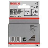 Bosch Accessories 2609200214 Nieten met fijn draad Type 53 1000 stuk(s) Afm. (l x b) 6 mm x 11.4 mm