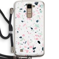 Terrazzo N°3: LG K10 (2016) Transparant Hoesje met koord