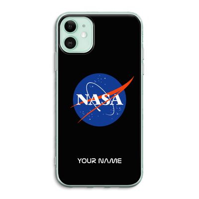 NASA: iPhone 11 Transparant Hoesje