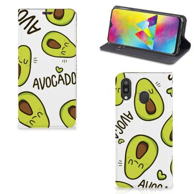 Samsung Galaxy M20 Magnet Case Avocado Singing