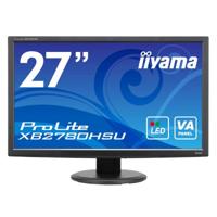 iiyama ProLite XB2780HSU - 27 inch - 1920x1080 - DVI - HDMI - VGA - Zwart