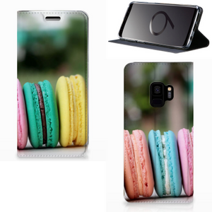 Samsung Galaxy S9 Flip Style Cover Macarons