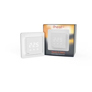 Heatit Wandthermostaat Z-TRM3-Z-Wave Plus - Wit