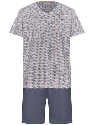 Grijsblauwe heren shortama Pastunette