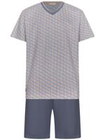 Grijsblauwe heren shortama Pastunette