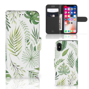 Apple iPhone X | Xs Hoesje Leaves