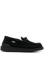Suicoke mocassins à doublure lainée - Noir