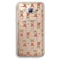 Gymboys: Samsung Galaxy J3 (2016) Transparant Hoesje