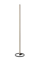 Lucide BRAGA - Vloerlamp - Ø 30 cm - LED Dimb. - CCT - 1x22W 2700K/4000K - Koffie | Premium