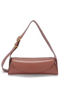 Jil Sander petit sac bandoulière Cannolo - Marron