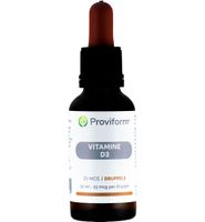 Proviform Proviform Vitamine D3 25mcg Druppels (30ml) - thumbnail