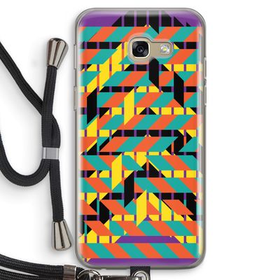 Skew Bee 2: Samsung Galaxy A5 (2017) Transparant Hoesje met koord