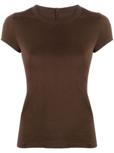 Rick Owens t-shirt en coton à manches courtes - Marron