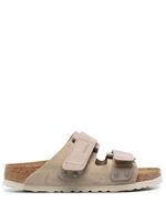 Birkenstock sandales en cuir à attache scratch - Gris - thumbnail