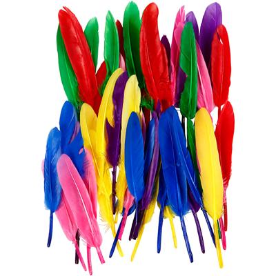 Creativ Company Veren, l: 13 cm, diverse kleuren, 48 stuk/ 1 doos