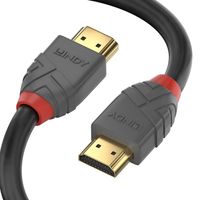 Lindy 36967 HDMI kabel 10 m HDMI Type A (Standaard) Zwart, Grijs