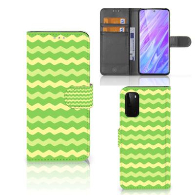 Samsung Galaxy S20 | Telefoon Hoesje | Waves Green