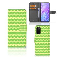 Samsung Galaxy S20 | Telefoon Hoesje | Waves Green