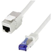 LogiLink CC5112S RJ45 Netwerkkabel, patchkabel CAT 6A S/FTP 20 m Grijs Snagless 1 stuk(s) - thumbnail