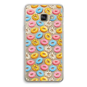 Pink donuts: Samsung Galaxy A3 (2016) Transparant Hoesje