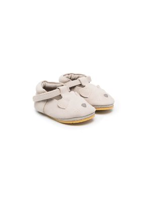 Donsje ballerines à détails 3d - Gris
