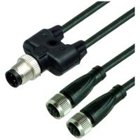 Pepperl+Fuchs 309708 Sensor/actuator verdeler en adapter Aantal polen (sensoren): 5, 5 0.6 m 1 stuk(s)