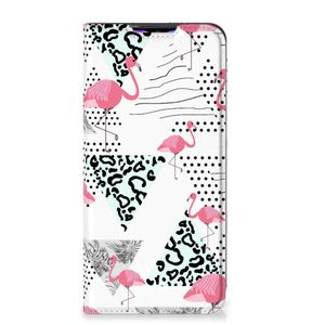 Xiaomi Redmi 9 Hoesje maken Flamingo Triangle