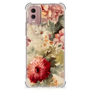 Case voor Nokia C32 Bloemen