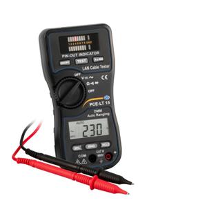 PCE Instruments Multimeter Digitaal CAT III 600 V