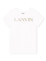 Lanvin Enfant t-shirt à logo imprimé - Blanc - thumbnail