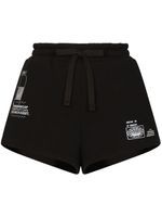 Dolce & Gabbana DGVIB3 coordinate-print cotton shorts - Noir - thumbnail