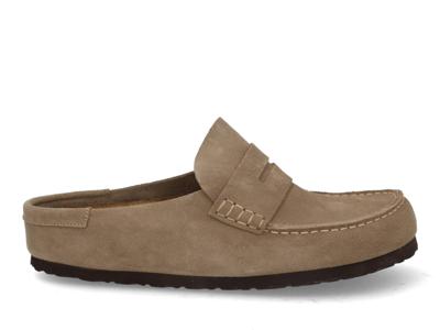 Birkenstock Naples narrow 1029710 taupe Beige maat 46 Birkenstock Naples narrow 1029710 taupe Beige maat 46