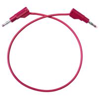 Mueller Electric BU-P4911B-12-2 Meetsnoer [Bananenstekker - Bananenstekker] 0.3 m Rood 1 stuk(s)