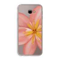 Pink Ellila Flower: Samsung Galaxy J4 Plus Transparant Hoesje