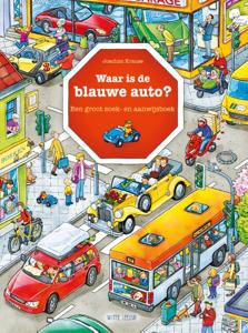 Waar is de blauwe auto? (Hardback)