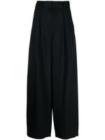 By Malene Birger pantalon Piscali à taille haute - Noir