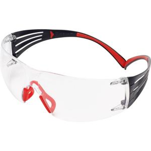 3M SF401SGAF-RED Overzetbril Met anti-condens coating Rood, Grijs