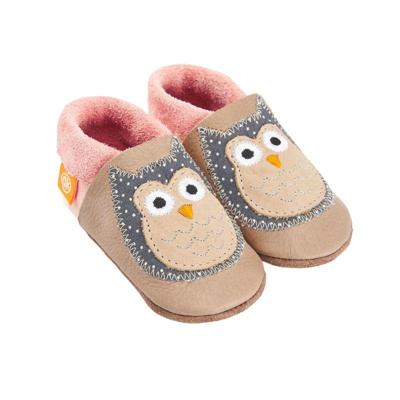 Orangenkinder babyslofjes Owl Beige-26-27