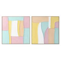 Canvas Home ESPRIT polyestyreen Canvas 102 x 4,5 x 102 cm