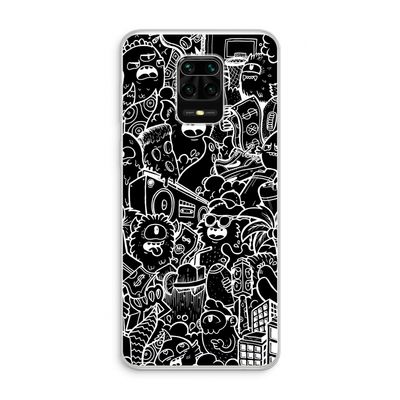 Vexx Black City : Xiaomi Redmi Note 10 Lite Transparant Hoesje
