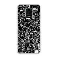 Vexx Black City : Xiaomi Redmi Note 10 Lite Transparant Hoesje Vexx Black City : Xiaomi Redmi Note 10 Lite Transparant Hoesje