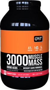 QNT Muscle Mass 3000 Strawberry (1300 gr)