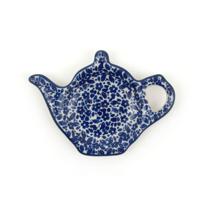 Teabag Dish Teapot - Indigo